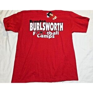 arkansas razorbacks Brandon Burlsworth youth Tshirt Large #77 Football camp NEW